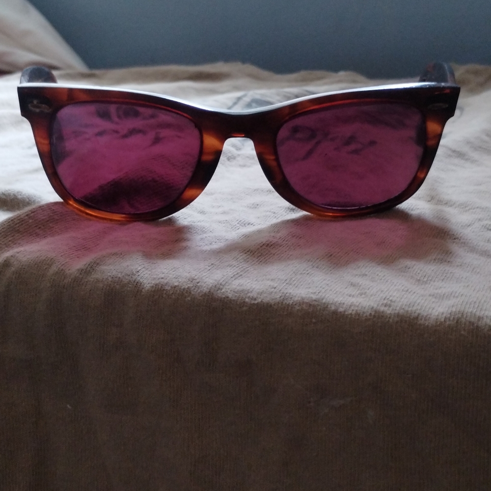 Vintage B&L Ray-Ban Wayfarer Sunglasses Thick Tortoise Shell (original)